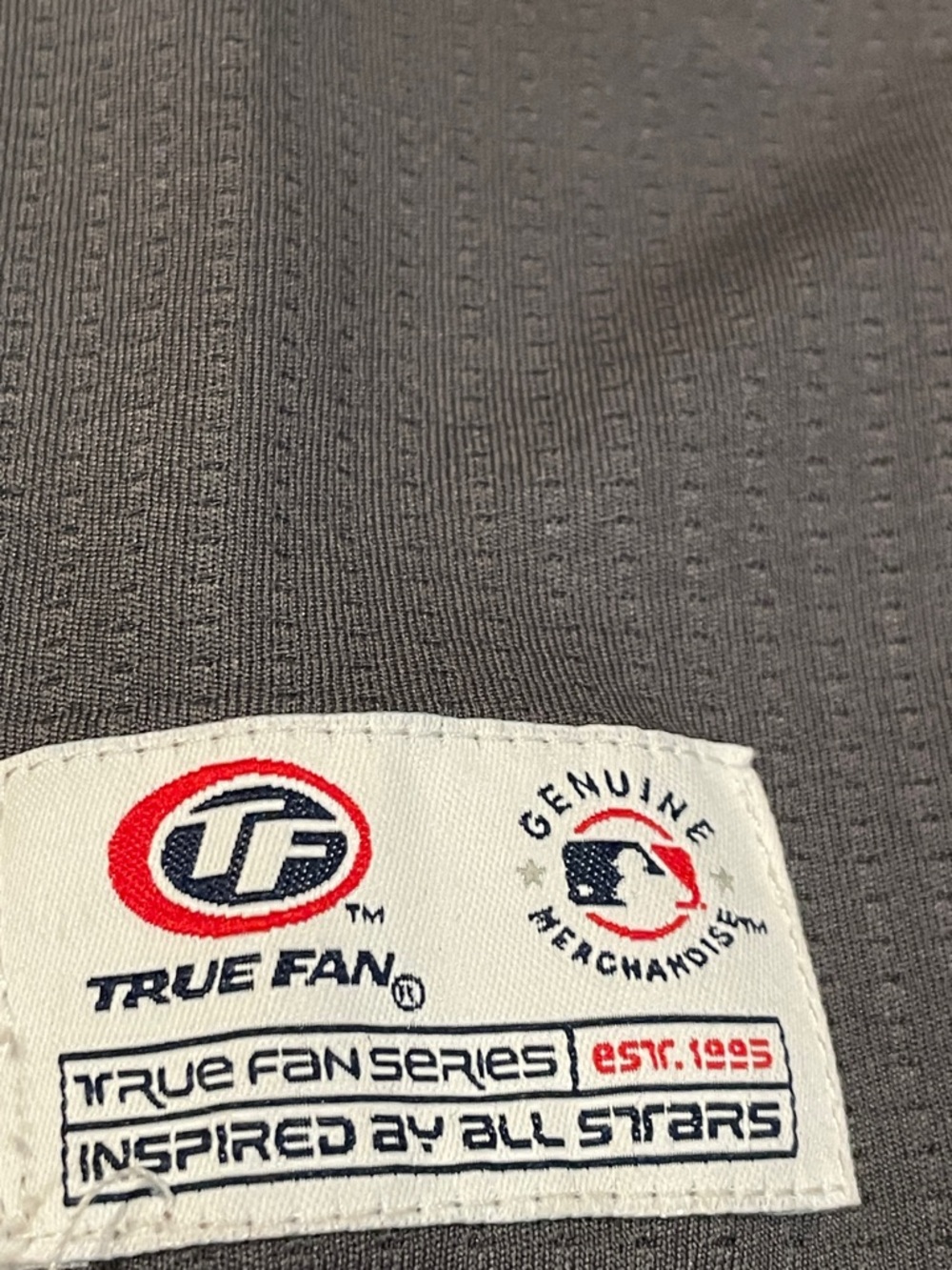 MLB Cincinnati Reds Gray and Red Team Tee - Picture 4 of 6